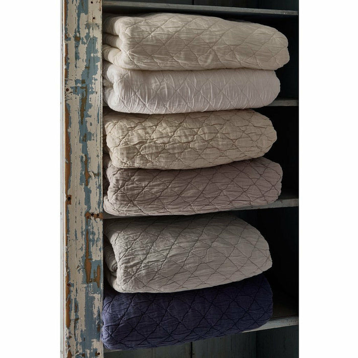 TL at Home Louisa Cotton Stonewashed Coverlet and/or Sham