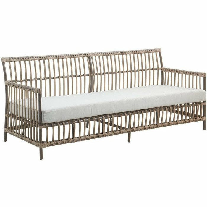 Sika-Design Exterior Caroline 3-Seater Sofa w/ Cushion, Outdoor-Sofas-Sika Design-Heaven's Gate Home, LLC