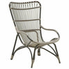 Sika-Design Exterior Monet Lounge Chair and/or Stool, Outdoor-Lounge Chairs-Sika Design-Chair-Brown-Heaven's Gate Home, LLC