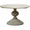 CFC Adaliz Reclaimed Lumber Dining Table, Gray Wash, 48" Round-Dining Tables-CFC-Heaven's Gate Home, LLC