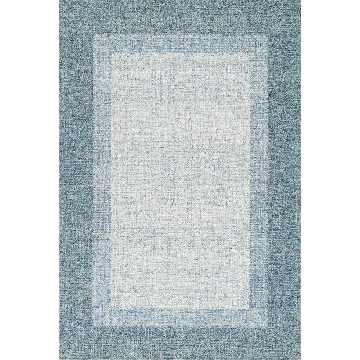 Loloi Rosina ROI-01 Contemporary Hand Tufted Area Rug-Rugs-Loloi-Aqua-2'-3" x 3'-9"-Heaven's Gate Home, LLC