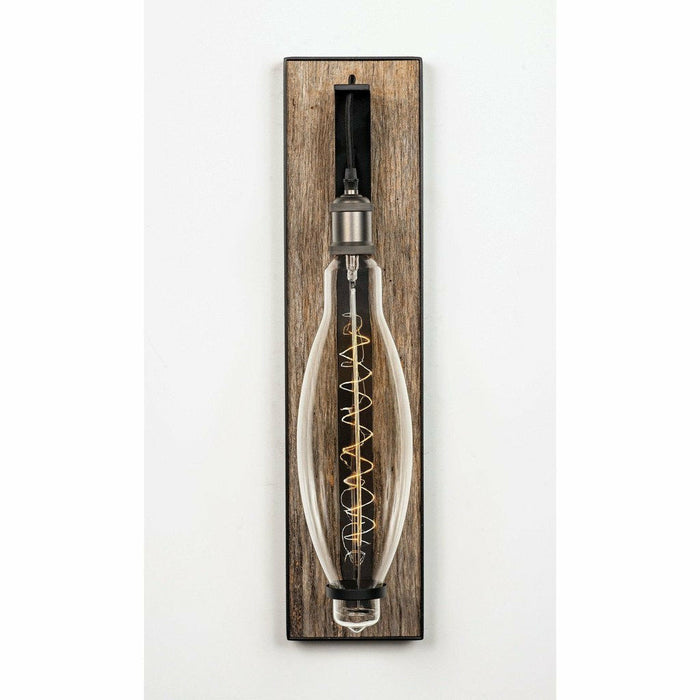 Carroll by Design The Row - Large Gray Barnwood Sconce-annieandel