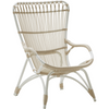 Sika-Design Exterior Monet Lounge Chair and/or Stool, Outdoor-Lounge Chairs-Sika Design-Chair-White-Heaven's Gate Home, LLC