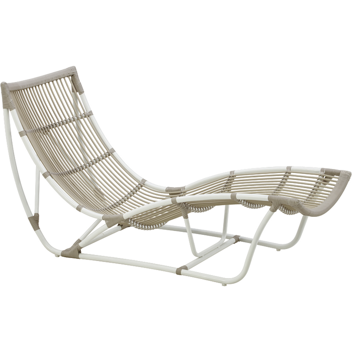 Sika-Design Originals Exterior Michelangelo Daybed, Dove White, Outdoor-Daybeds-Sika Design-Dove White-Heaven's Gate Home, LLC