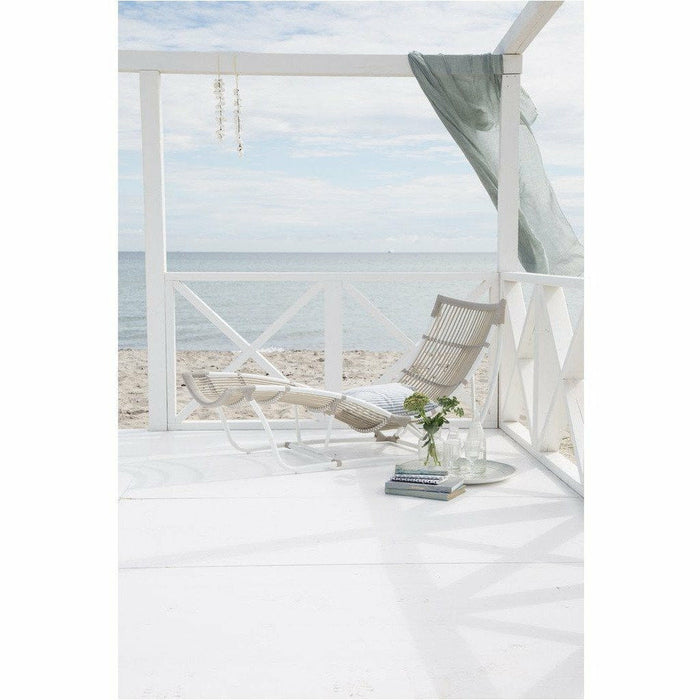 Sika-Design Originals Exterior Michelangelo Daybed, Dove White, Outdoor-Daybeds-Sika Design-Dove White-Heaven's Gate Home, LLC