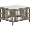 Sika-Design Exterior Caroline Side Table, Outdoor-Side Tables-Sika Design-Brown-Heaven's Gate Home, LLC