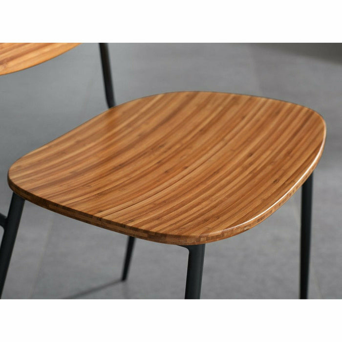 Greenington Soho Moso Bamboo Dining Chair, Amber (Set of 2)