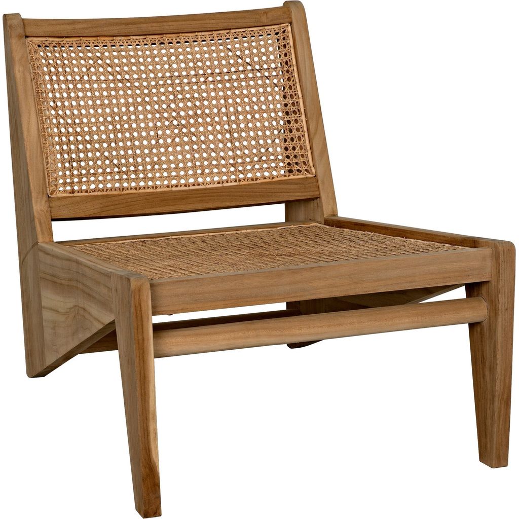 Primary vendor image of Noir Udine Chair With Caning, Teak, 25" W