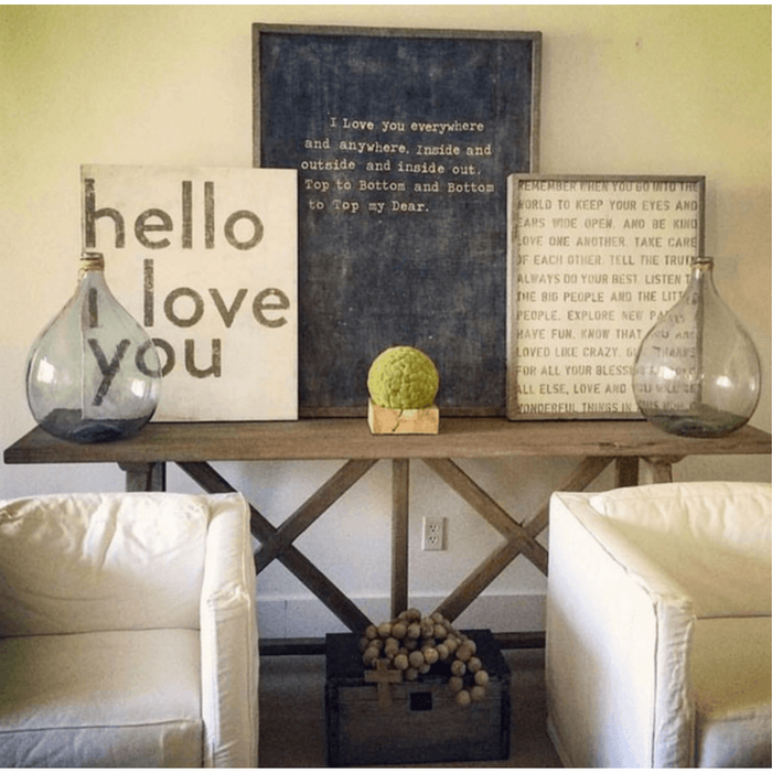 Sugarboo & Co. Hello I Love You Art Print