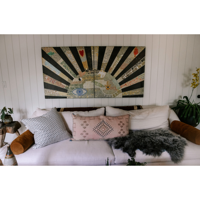 Sugarboo & Co. Choose Light (Black) Art Print, 2 Panels