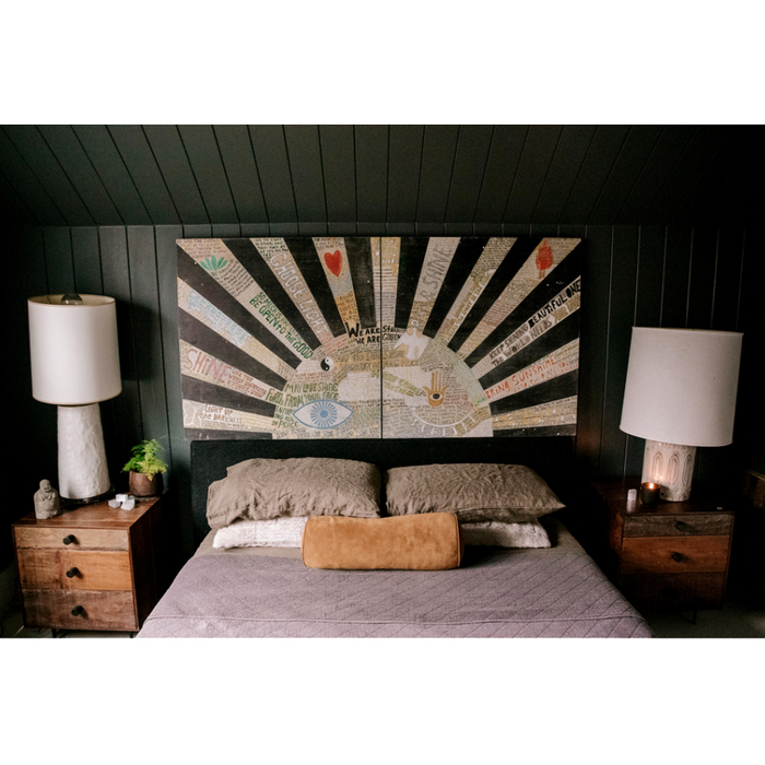 Sugarboo & Co. Choose Light (Black) Art Print, 2 Panels