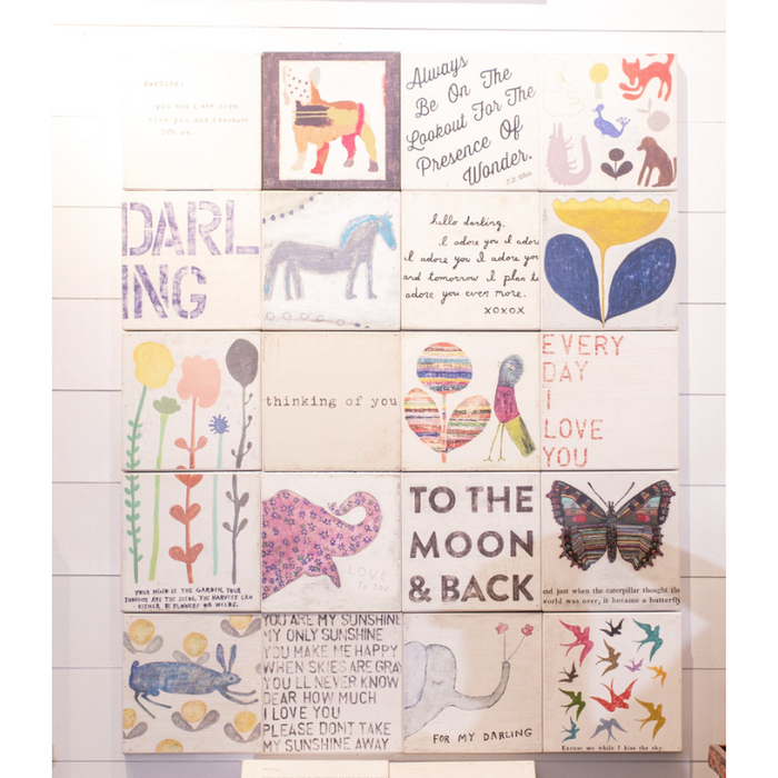 Sugarboo & Co. Flower & Bird Art Print