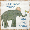 Sugarboo & Co. Good Things Elephant Art Print