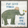 Sugarboo & Co. Good Things Elephant Art Print