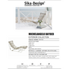 Sika-Design Originals Exterior Michelangelo Daybed, Dove White, Outdoor-Daybeds-Sika Design-Dove White-Heaven's Gate Home, LLC