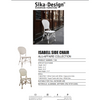Sika-Design Alu Affaire Isabell Rattan Dining Side Chair, Outdoor-Dining Chairs-Sika Design-Heaven's Gate Home, LLC