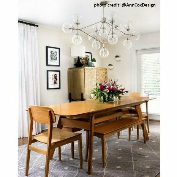 Greenington Currant Solid Bamboo Short Bench, Caramelized