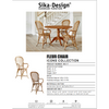 Sika-Design Icons Fleur Dining Chair, Indoor-Dining Chairs-Sika Design-Heaven's Gate Home, LLC