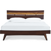 Greenington Azara Solid Bamboo Platform Bed, Sable/Tiger Accent
