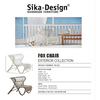 Sika-Design Exterior Fox Lounge Chair, Outdoor-Lounge Chairs-Sika Design-Heaven's Gate Home, LLC