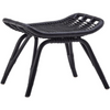 Sika-Design Originals Monet High Back Lounge Chair and/or Stool, Indoor-Lounge Chairs-Sika Design-Stool-Black-Heaven's Gate Home, LLC