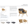 Sika-Design Icons Madame Chair w/ Cushion, Indoor-Lounge Chairs-Sika Design-Heaven's Gate Home, LLC