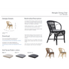 Sika-Design Icons Rattan Wengler Dining Chair, Indoor-Dining Chairs-Sika Design-Heaven's Gate Home, LLC