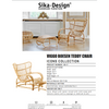 Sika-Design Icons Viggo Boesen Teddy Chair and/or Stool, Indoor-Lounge Chairs-Sika Design-Heaven's Gate Home, LLC