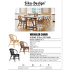 Sika-Design Icons Rattan Wengler Dining Chair, Indoor-Dining Chairs-Sika Design-Heaven's Gate Home, LLC