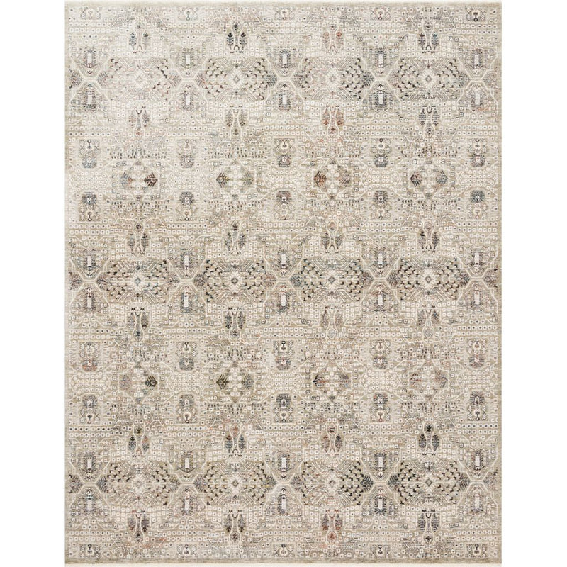 Loloi Theia THE-06 Traditional Power Loomed Area Rug-Rugs-Loloi-Ivory-1'-6" x 1'-6" Sample-Heaven's Gate Home, LLC
