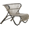 Sika-Design Exterior Fox Lounge Chair, Outdoor-Lounge Chairs-Sika Design-Brown-Heaven's Gate Home, LLC