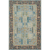 Loloi Victoria VK-12 Traditional Hooked Area Rug-Rugs-Loloi-Blue-1'-6" x 1'-6" Sample-Heaven's Gate Home, LLC