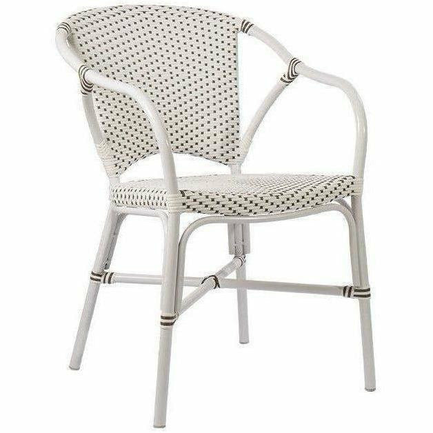 Sika-Design Alu Affaire Valerie Dining Chair, Outdoor-Dining Chairs-Sika Design-White-Heaven's Gate Home, LLC
