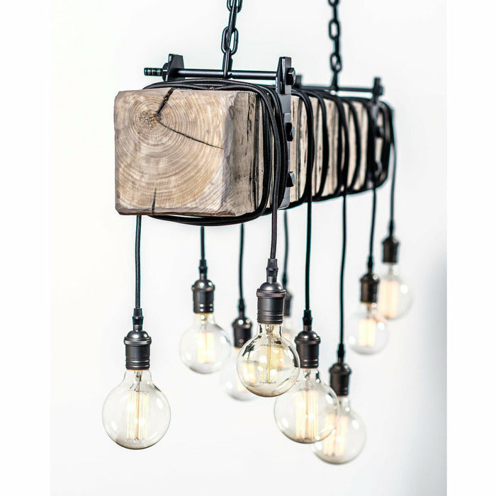 Carroll by Design The Wedgewood, 5' Gray Chandelier-annieandel