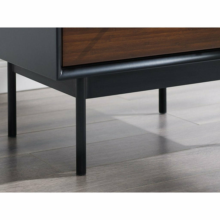 Greenington Park Avenue Solid Moso Bamboo 1 Drawer Nightstand, Ruby