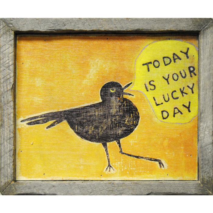 Sugarboo & Co. Today Is Your Lucky Day Art Print