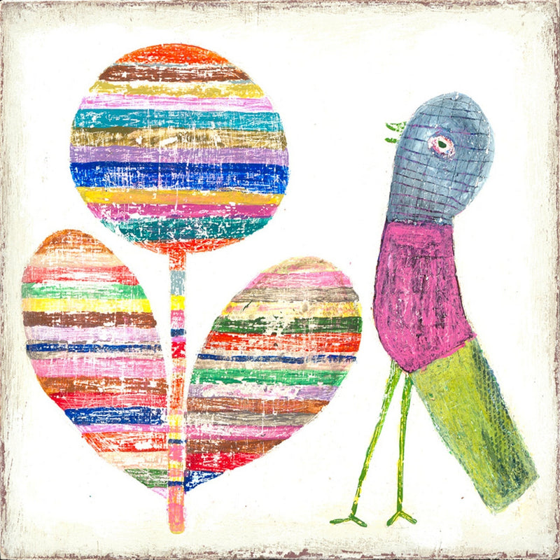 Sugarboo & Co. Flower & Bird Art Print