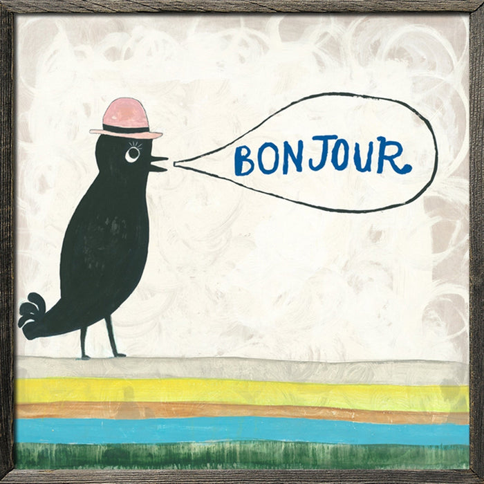 Sugarboo & Co. Bonjour Art Print