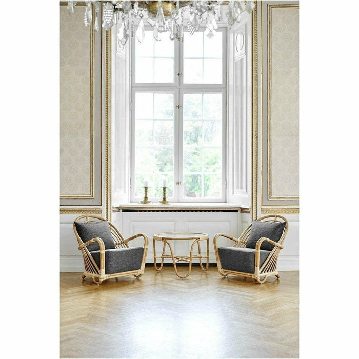 Sika-Design Icons Charlottenborg Chair w/ Cushion, Indoor-Lounge Chairs-Sika Design-Heaven's Gate Home, LLC