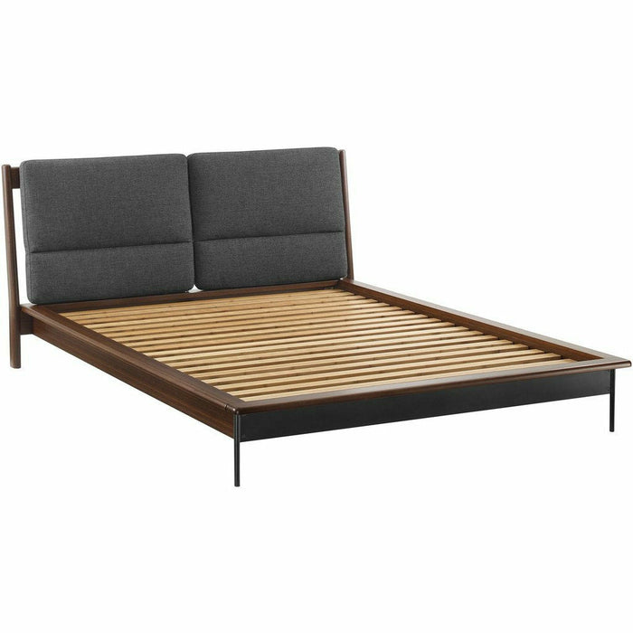 Greenington Park Avenue Solid Moso Bamboo Platform Bed with Fabric, Ruby