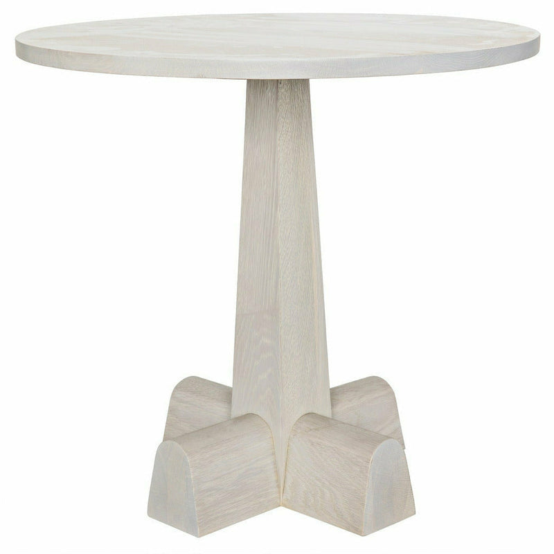 CFC Camellia Round Side Table, Oak, 28
