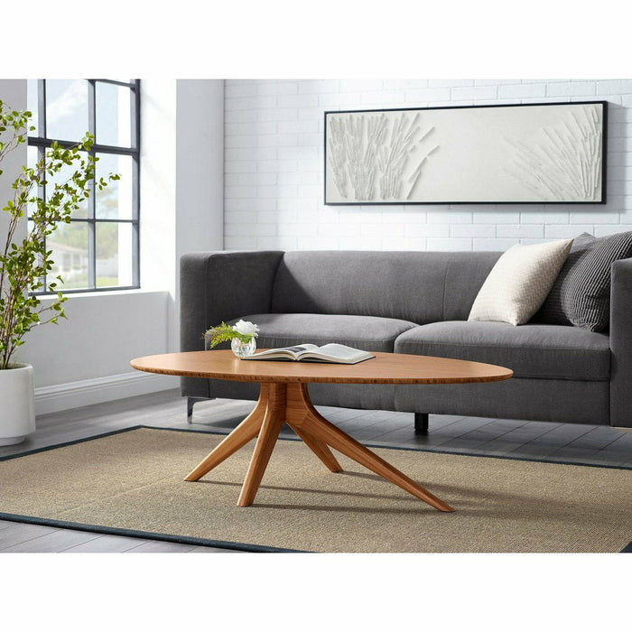 Greenington Rosemary Bamboo Coffee Table, Amber