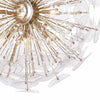 Regina Andrew Poppy Glass Chandelier, Large, Clear-Chandeliers-Regina Andrew-Heaven's Gate Home