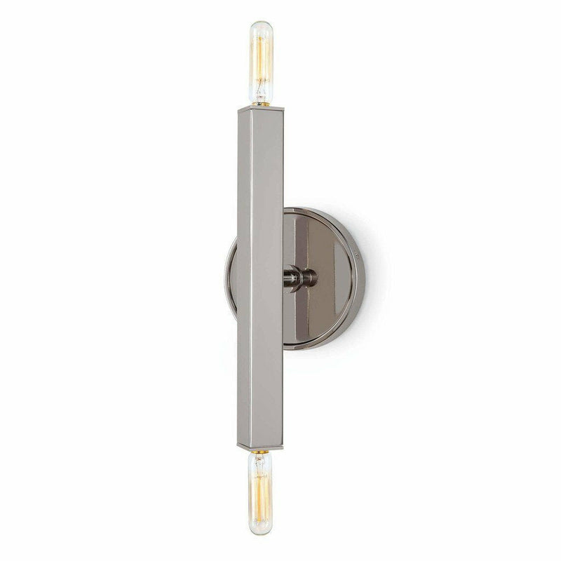 Regina Andrew Viper Sconce, Polished Nickel-Wall Sconces-Regina Andrew-Heaven's Gate Home