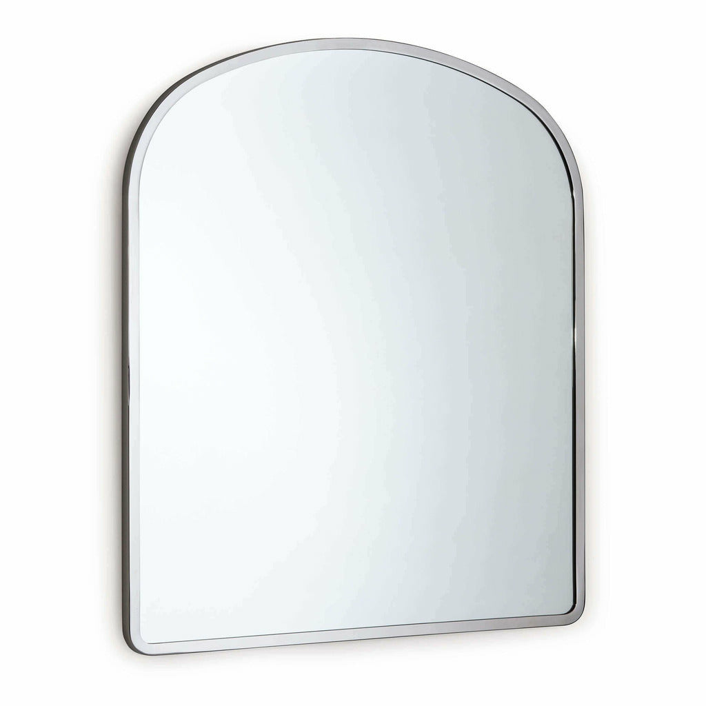 Regina Andrew Cloak Mirror, Polished Nickel