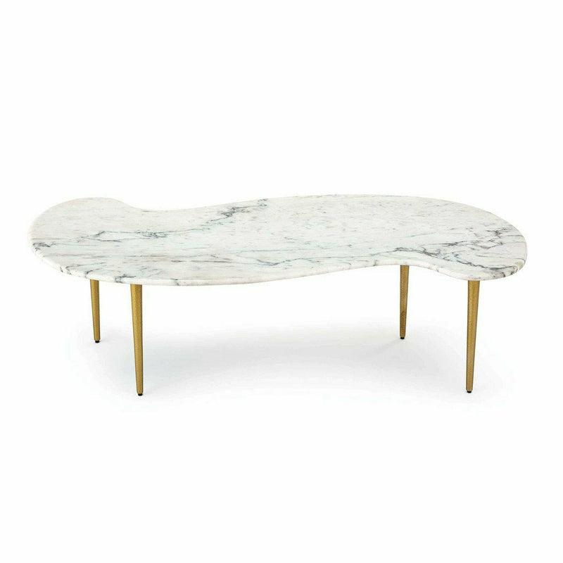 Regina Andrew Jagger Marble Cocktail Table, White