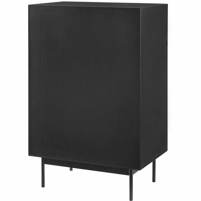 Greenington Park Avenue Solid Moso Bamboo 4 Drawer High Chest, Ruby