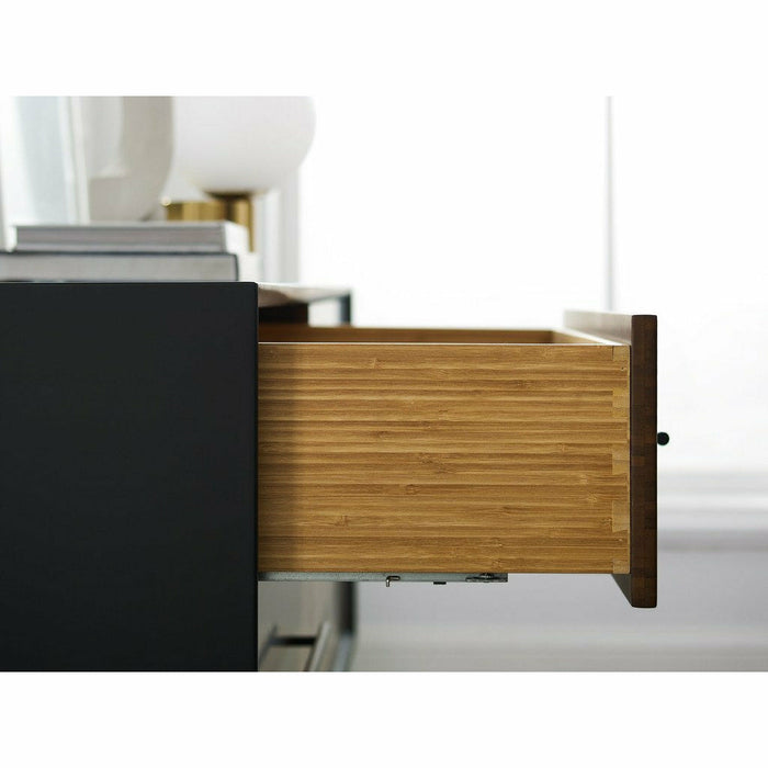 Greenington Park Avenue Solid Moso Bamboo 4 Drawer Dresser, Ruby