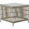 Sika-Design Exterior Caroline Side Table, Outdoor-Side Tables-Sika Design-White-Heaven's Gate Home, LLC