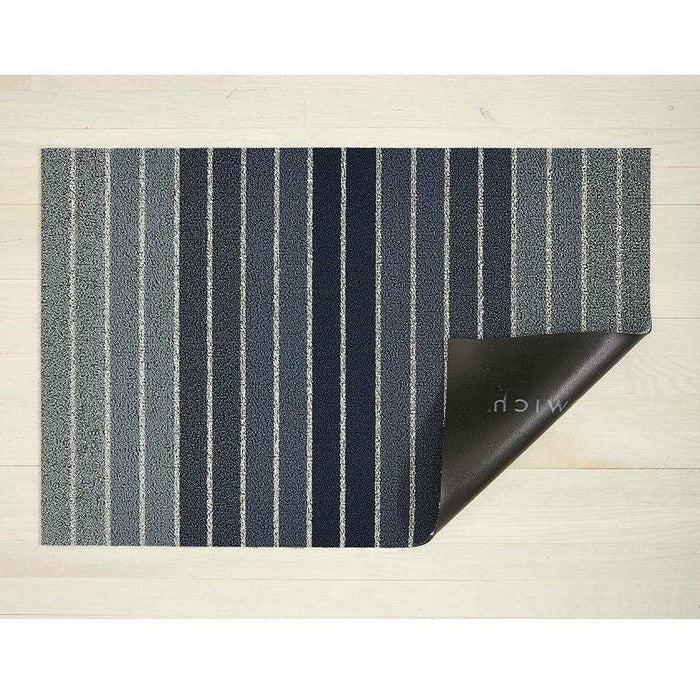 Chilewich Block Stripe Shag Mat, Indoor/Outdoor